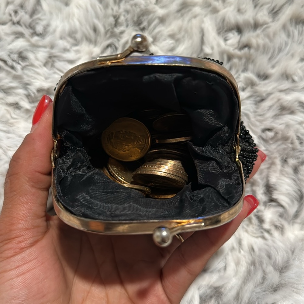 Vintage Beaded Coin Purse 👛 - Picture 7 of 8